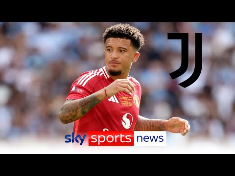 Juventus exploring conditions of a deal to sign Jadon Sancho from Man United