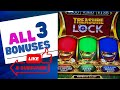 INCREDIBLE 3 GOLDEN INGOTS 10 80 Bet On Treasure Lock New Slot Machine Palazzo Handpay