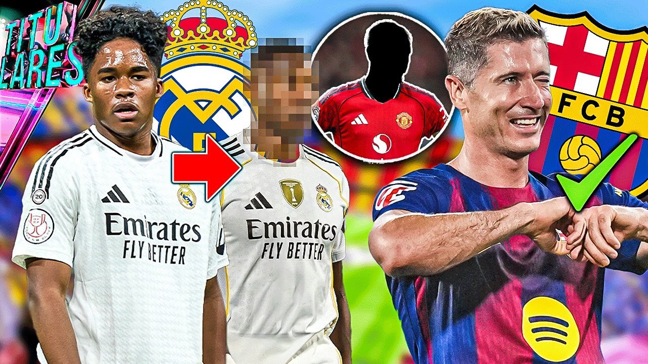 "El Clásico es PASADO"; vuelve LEWY | ¡2 se irían del Madrid en 2026! | ¡United va por más fichajes!