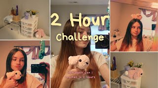 How Much Can I Crochet In 2 Hours???