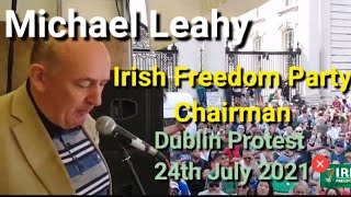 Stand up for your nation, the Republic and your God given freedoms - Michael Leahy