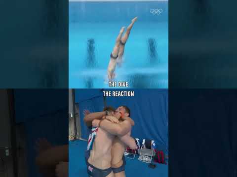 What a duo! Tom Daley and Matty Lee's last dive at #Tokyo2020 before becoming Olympic champions. 🥇