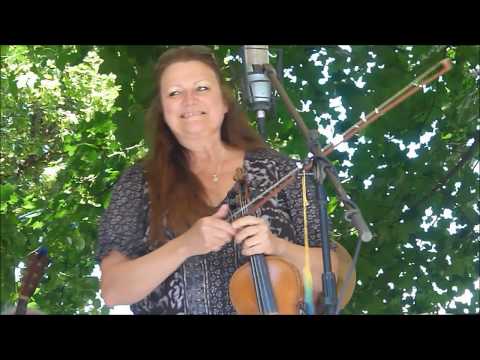 Jay Dean Ludiker fiddling at the Spirit Lake Idaho 4th of July