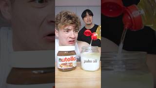 Download lagu What’s inside of Nutella? 🌰 (Movie VS Chocolate) @iamfromkorea mp3