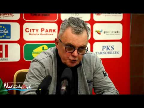 Konferencja prasowa po meczu Siarki Tarnobrzeg z Polonią Bytom 14.11.2015