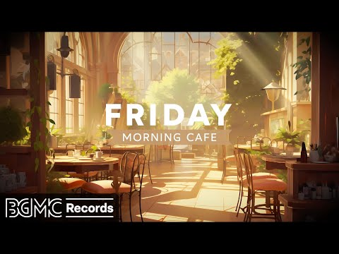 FRIDAY MORNING CAFE: Relaxing Jazz Music ???? Soft Instrumental Music in Spring Coffee Shop Ambience