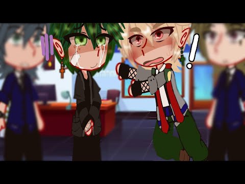 I was trying to give his money back!,,[]•gacha club MHA meme•[],,{not og}