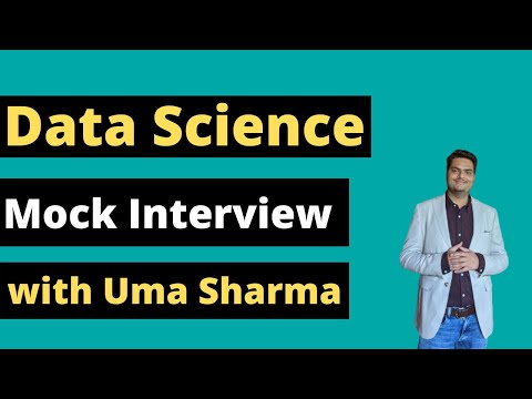 Data Science Interview Mock Data Science Interview question for freshers