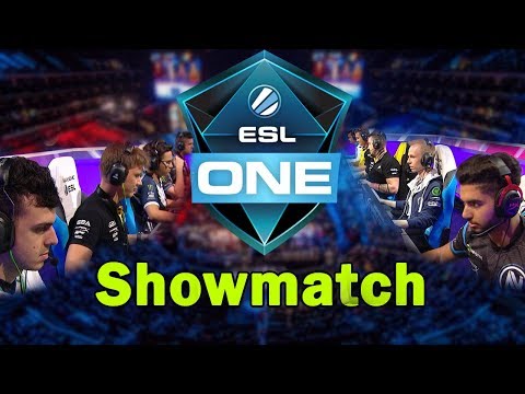ESL ONE New York 2017 Showmatch ft. Stewie, tarik, s1mple, SCREAM