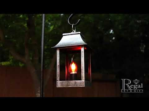 13050 Solar Lantern Silver 2022