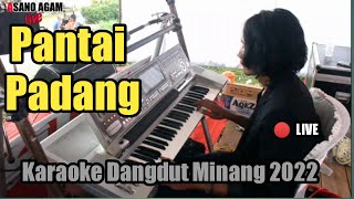 Download lagu PANTAI PADANG || Karaoke Dangdut Minang KN7000 (versi live 2022 Asano Agam) mp3