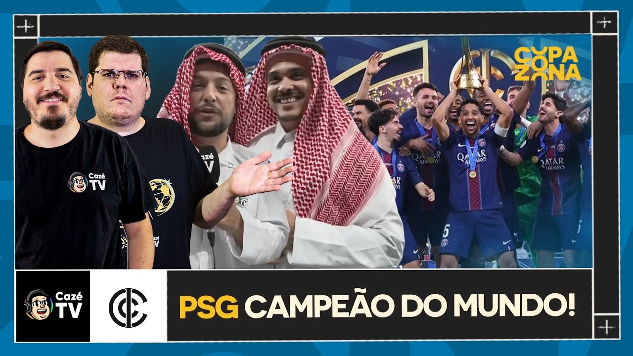 PSG CAMPEÃO MUNDIAL! FLAMENGO EMPATA O JOGO MAS PERDE NOS PÊNALTIS | COPAZONA