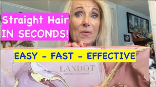 LANDOT ION HEAT STYLING BRUSH / Unboxing Review & Demo / Easy - Fast - Effective! / PLUS 20% OFF!