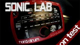 Video thumbnail for Nord Drum Virtual Analog Drum Synth - SonicLAB Review by sonicstate
