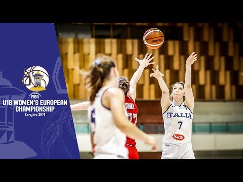 Italy v Russia - Full Game - FIBA U18 Women's European Championship 2019