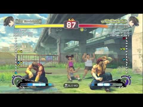 SSF4 AE Wolfkrone (Yang) Vs TFA AaronS (Yang)