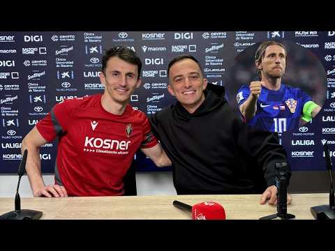 Playing with Modric makes you feel SAFE | Ante Budimir 🇭🇷