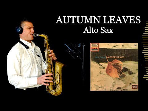 AUTUMN LEAVES - Joseph Kosma - Alto Sax & jazz4et+strings - Free score