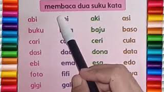 Download lagu Belajar Membaca Dua Suku Kata Awalan A Sampai Z mp3