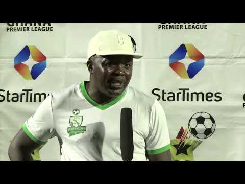 ELMINA SHARKS VS ADUANA STARS POST MATCH INTERVIEW