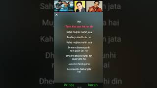 Rote rote younhi raat guzar jati hai full HD karaoke - YouTube
