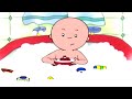 Caillou Magyar Caillou Fürdik Új Összeállítás Caillou Szezon 02 Rajzfilmek Gyerekeknek