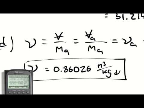 Example Problem - Psychrometric Properties (2) and the Psychrometric Chart