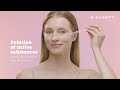 Garett Beauty Glow paakių srities masažuoklis, baltas