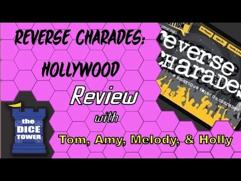 Dice Tower Reviews: Reverse Charades: Hollywood 
