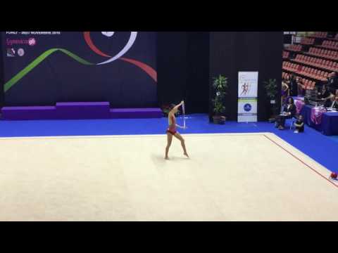 26.11.2016 Letizia Alberti-Cerchio-Nazionali Serie B 4 prova-Forlì