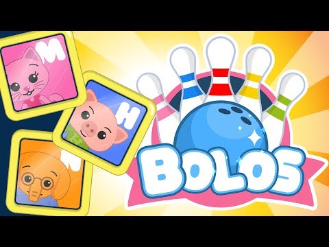 ¡Jugamos a los BOLOS! - Aprende los Números Derribando los Pinos de #Bowling 1 | Plim Plim