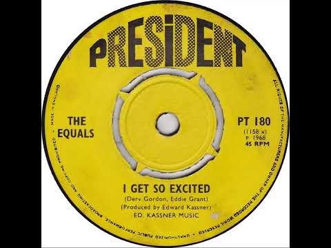UK New Entry 1968 (40) The Equals - I Get So Excited