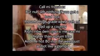 Popcaan-weed is my best friend(lyrics) August 2015