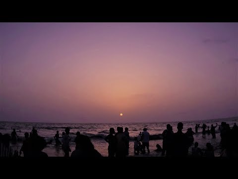 Sunset at Juhu Beach Mumbai India  | Famous Bollywood Beach | Mumbai Tourist Attraction