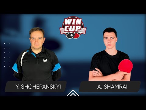 22:15 Yurii Shchepanskyi - Andrii Shamrai West 6 WIN CUP 27.10.2023 | TABLE TENNIS WINCUP