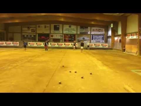 Sport Boules, Cro Lyon training 4, ABELFO trick curve throw