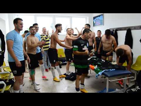 FC Avrig - Unirea Bascov 1-0 (bucurie în vestiar)