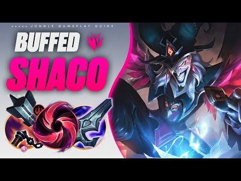 Buffed SHACO JUNGLE Eradicates Enemy Team In WORLD RECORD TIME! | Win FAST With Devilish Tactics 😈