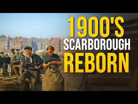 Old Photos of Scarborough (1900s) Restored and Animated with AI