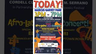 Annual Afro-Latino Jazz Concert at Marcus Garvey Park