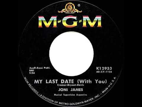 1961 HITS ARCHIVE: My Last Date (With You) - Joni James