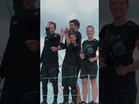 ⏪ Relive the highlights onboard Team Malizia during The Ocean Race Europe 2025. #shorts #sailing