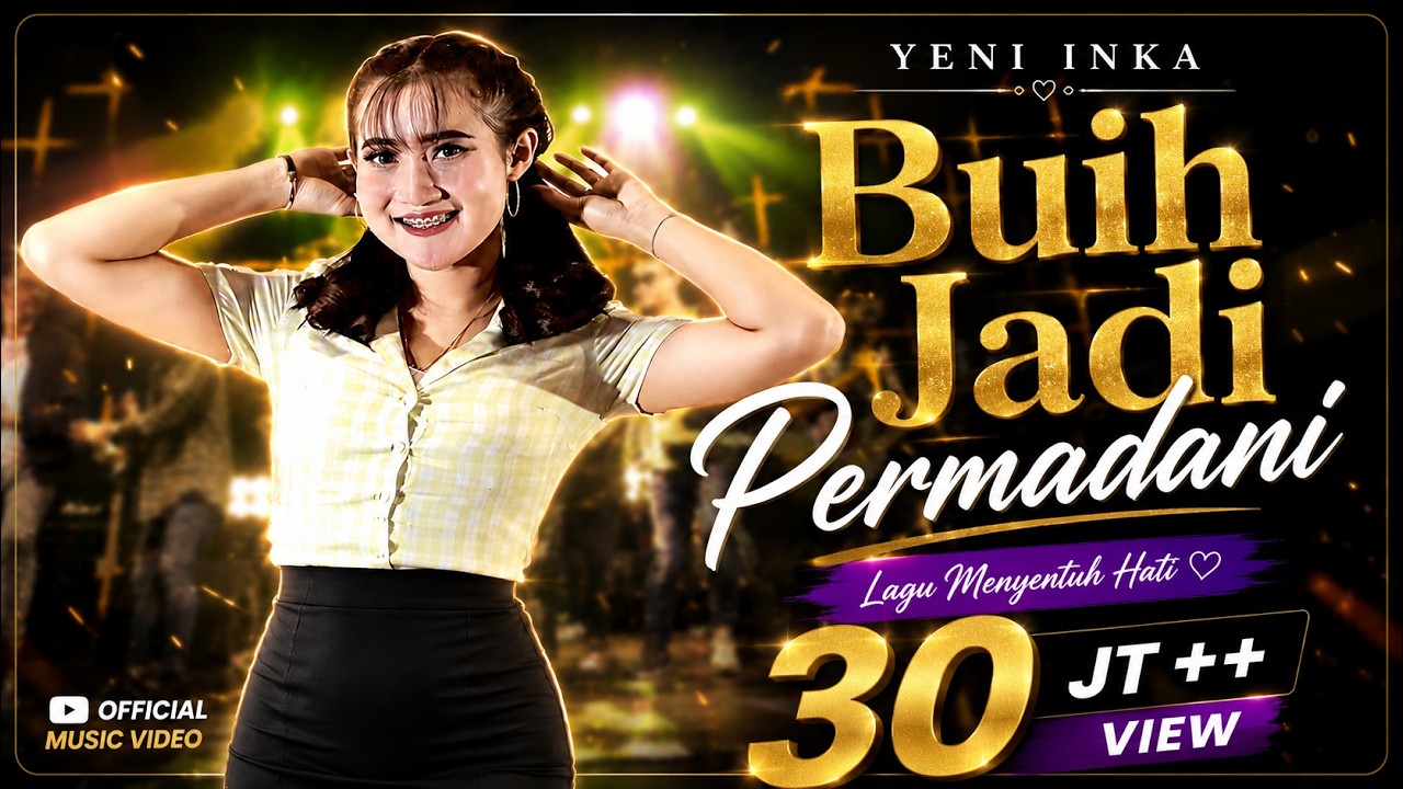 Yeni Inka - Buih Jadi Permadani ( Lyric) by ANEKA MUSIC OFFICIAL