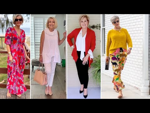 Modas para Señoras de 50,060 y Más. Cómo Lucir Elegantes