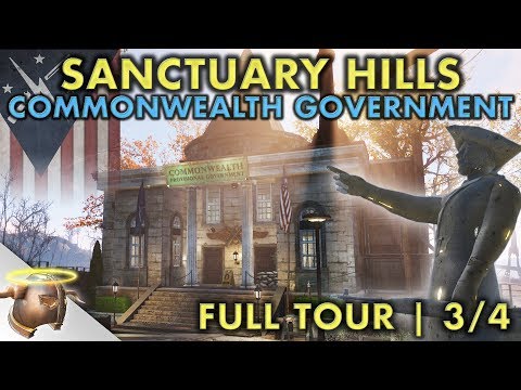 PROVISIONAL GOVERNMENT AT SANCTUARY HILLS | Part 3 - Huge, realistic Fallout 4 settlement and lore Video