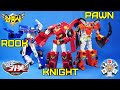 Hello Carbot Trio Knight Rook And Pawn Triple One Touch Trouble 헬로카봇 삼총사 나이트 루