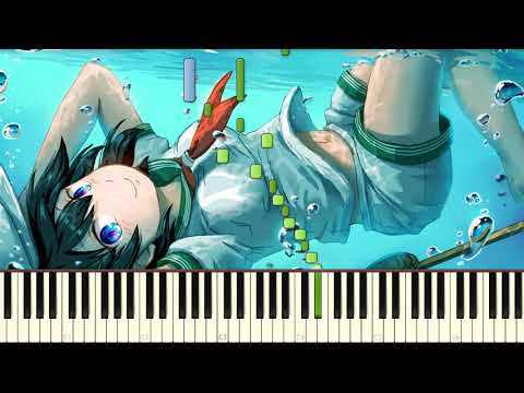 [Easy Piano] UFO Stage 4 theme | Interdimensional Voyage of a Ghostly Passenger Ship