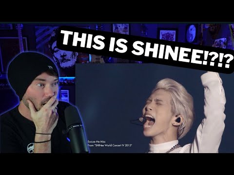 First Time Hearing -  Shinee - Excuse Me Miss ( Metal Vocalist Reaction )
