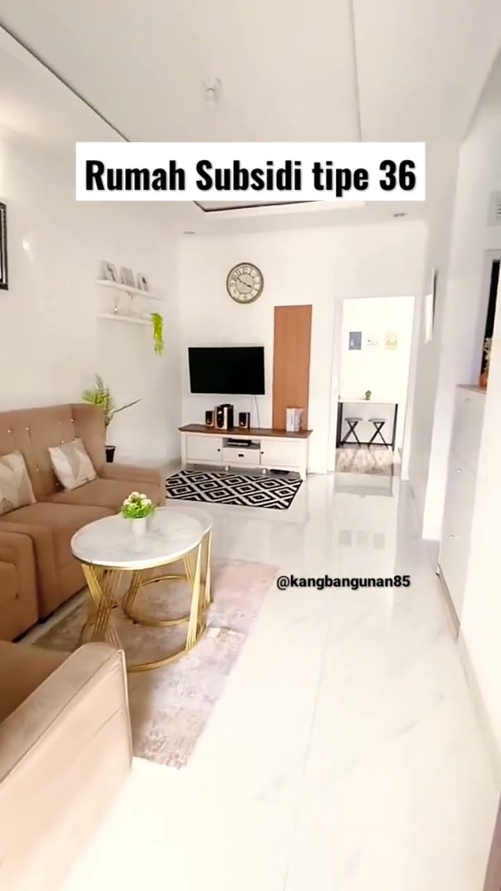 Jelajahi keindahan rumah subsidi tipe 36 yang cozy dan tanpa sekat! Sederhana tapi bikin betah, cocok banget untuk kamu...