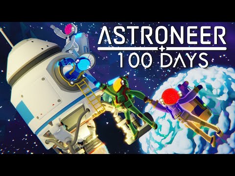 I Spent 100 Days In Astroneer... Here's What Happened!